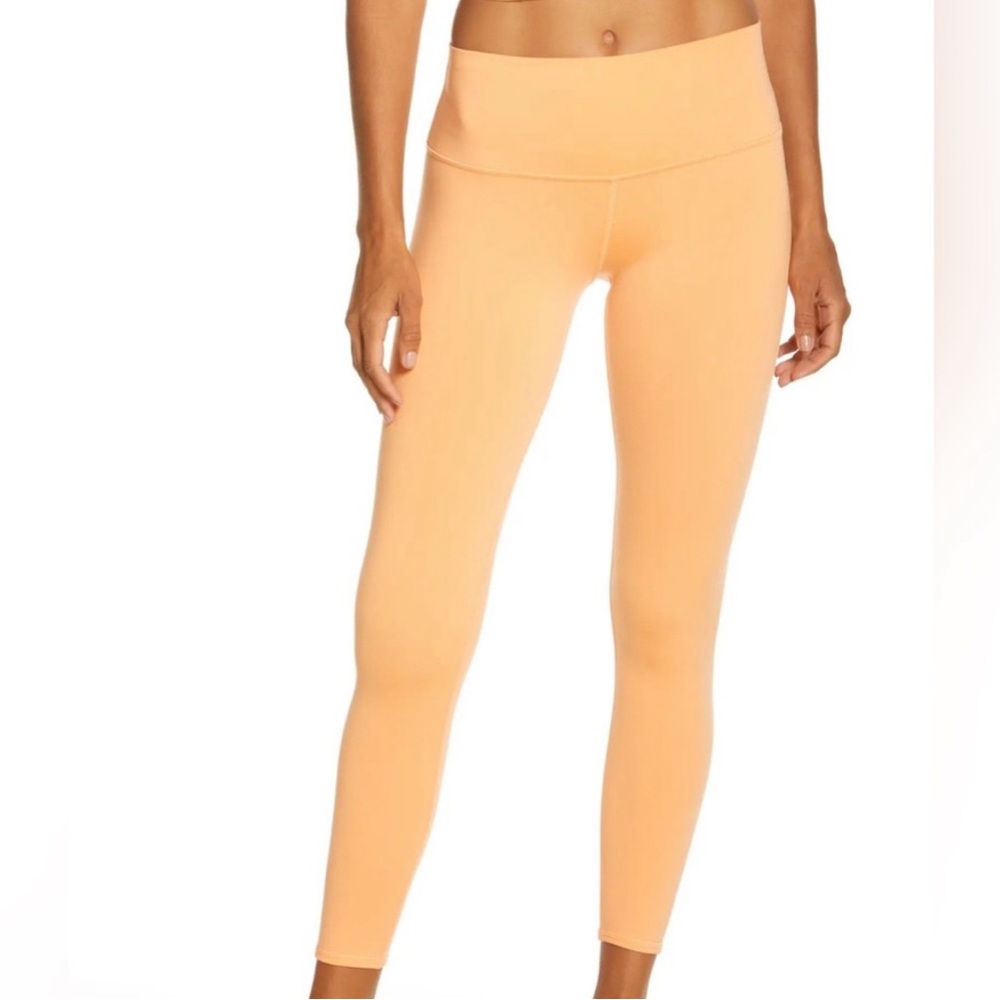 ALO Yoga High-Rise Peach Leggings